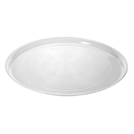 FINELINE SETTINGS Fineline Settings 7401-CL Clear Supreme 14" Round Tray 7401-CL
